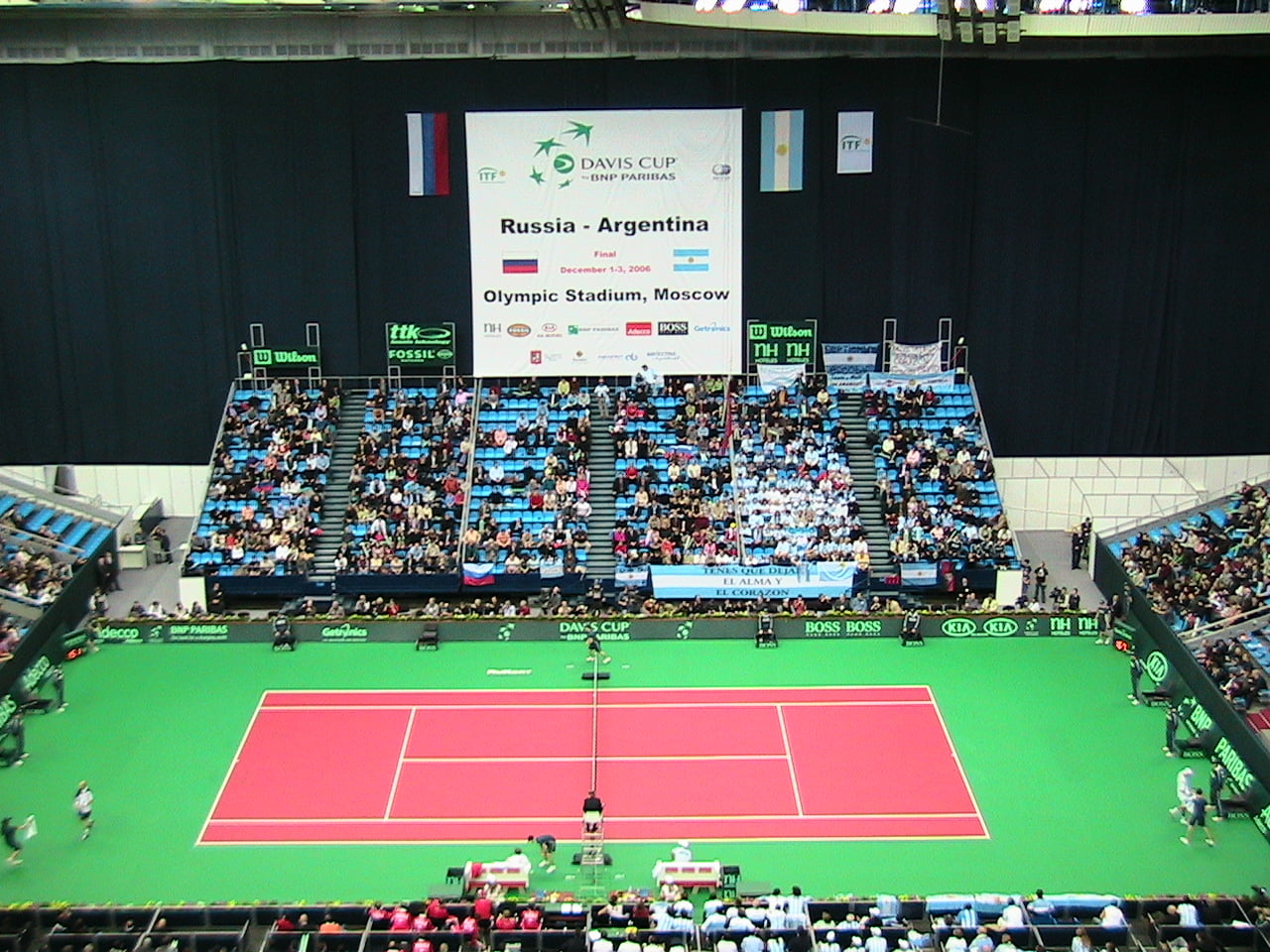 Davis cup 2006 RuKortHardTournament teniski teren od akrila