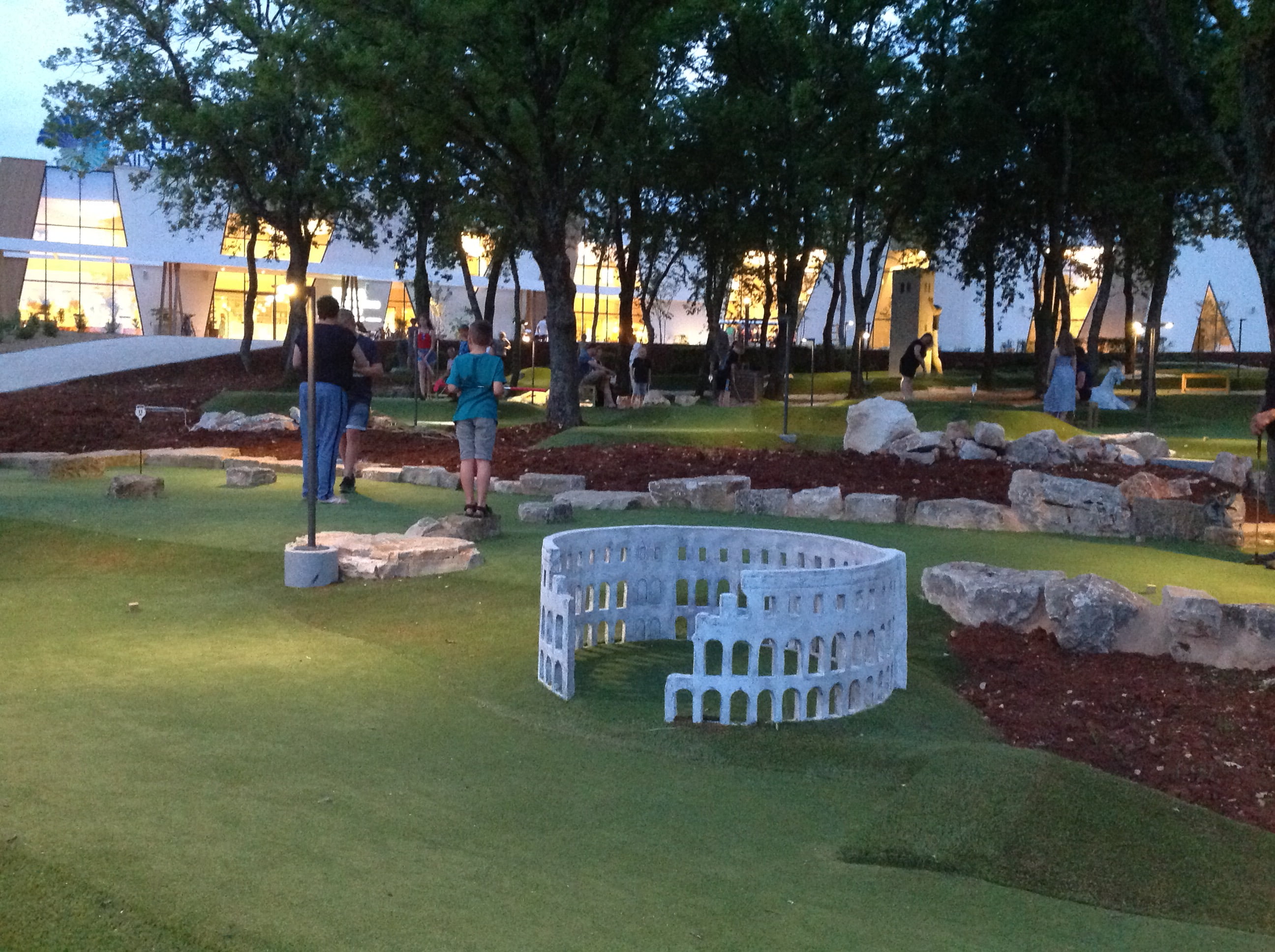 Adventure Mini Golf teren