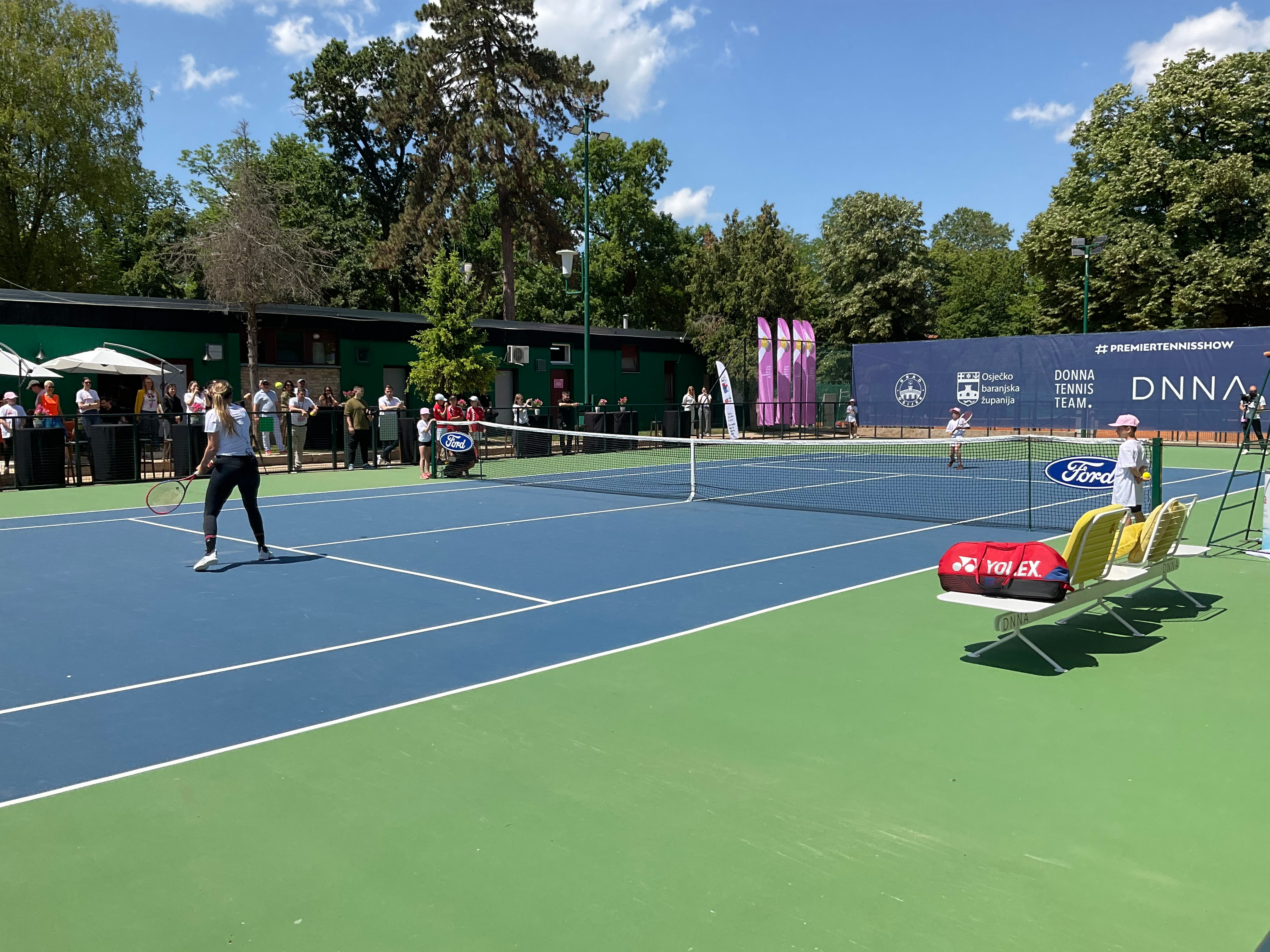 RuKortHard teniski teren od akrila Javni teniski tereni Osijek
