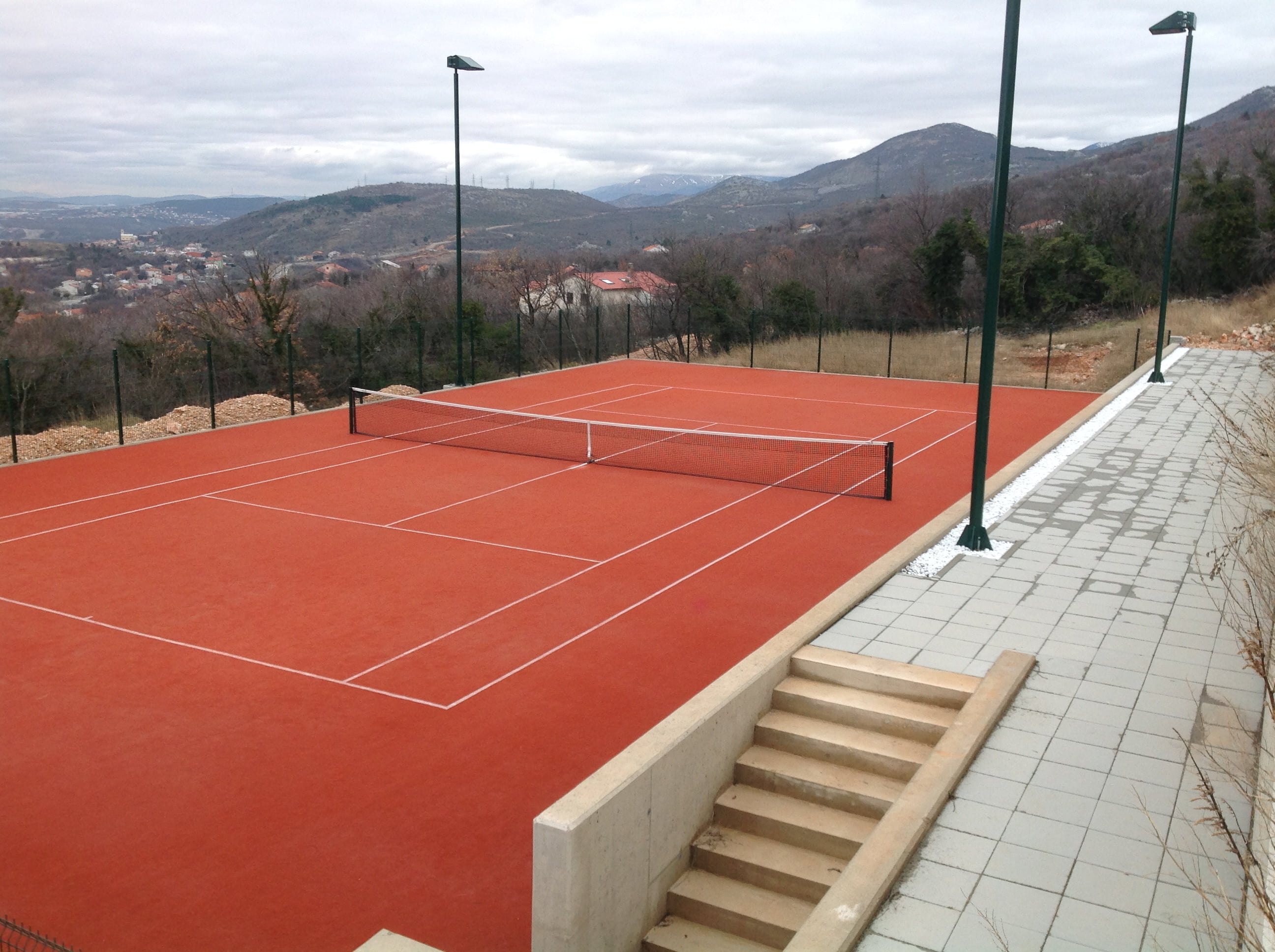 RuKortXClay teniski teren od umjetne trave