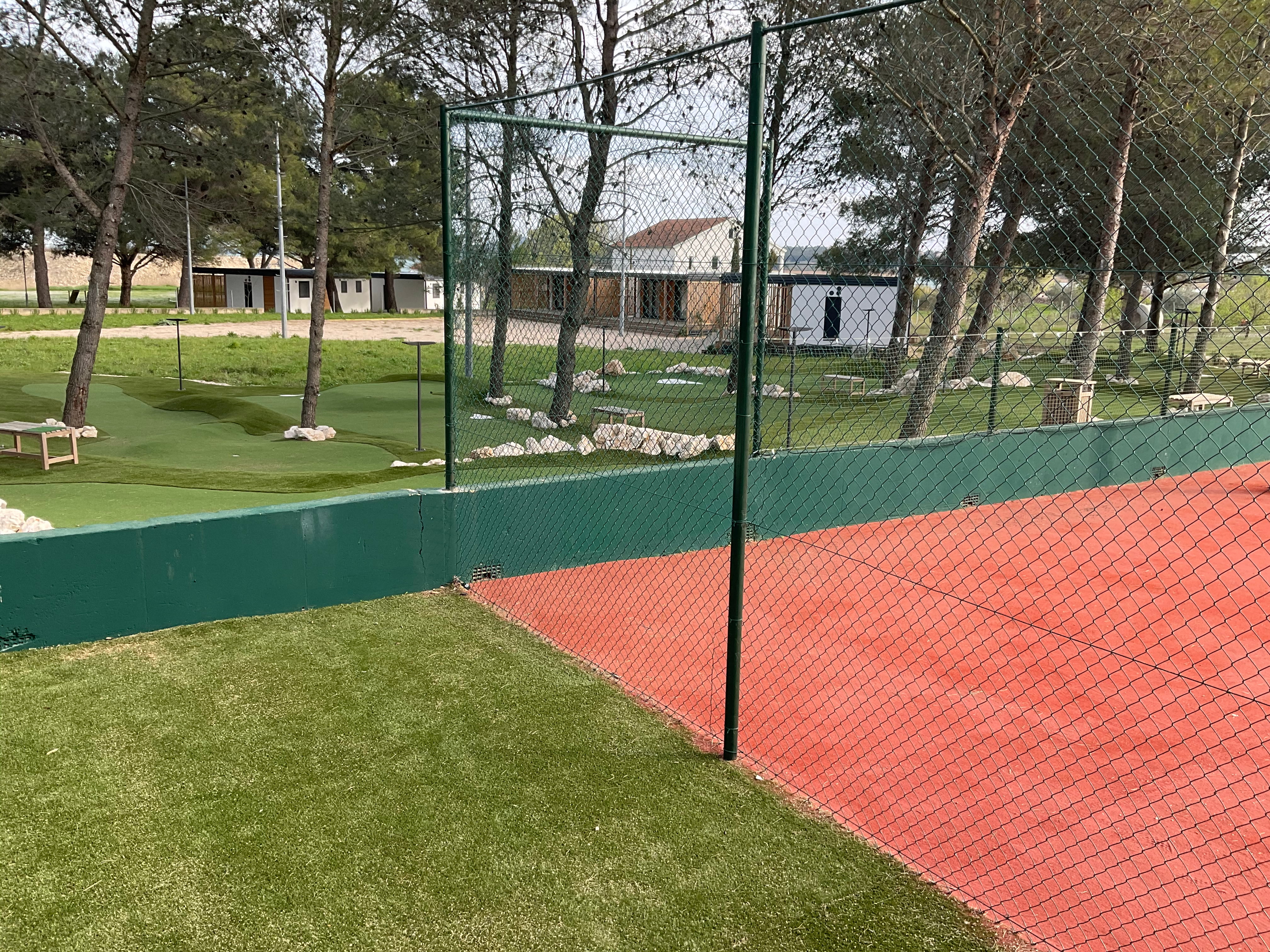 RuKortXClay teniski teren od umjetne trave Kamp Crkvine