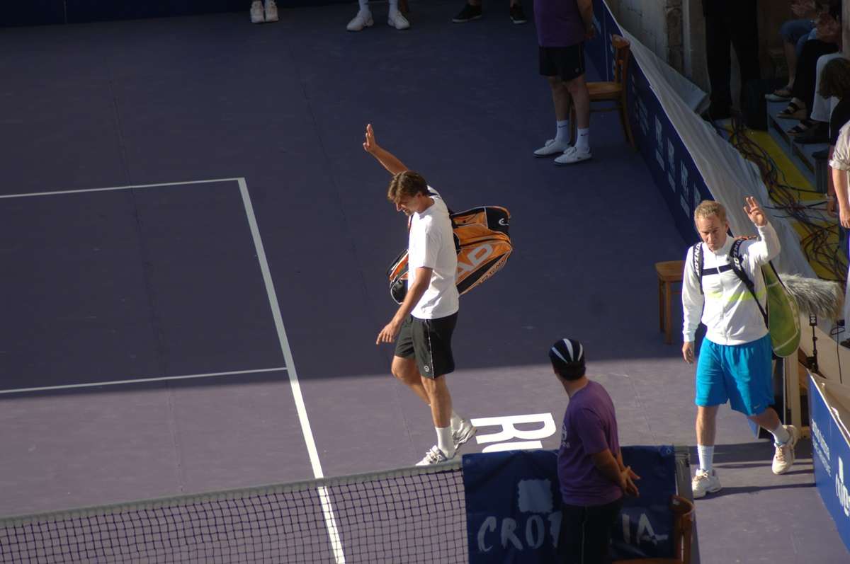 Goran Ivanišević John McEnroe Dubrovnik 2010