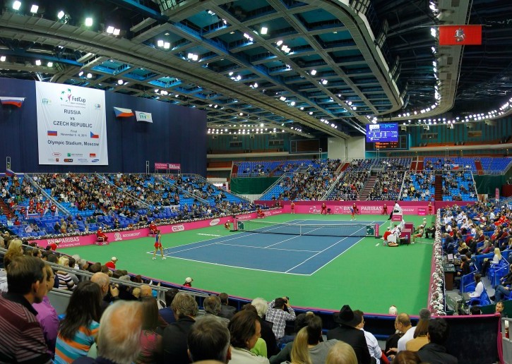 Fed cup teniski teren od akrila RuKortHardTournament