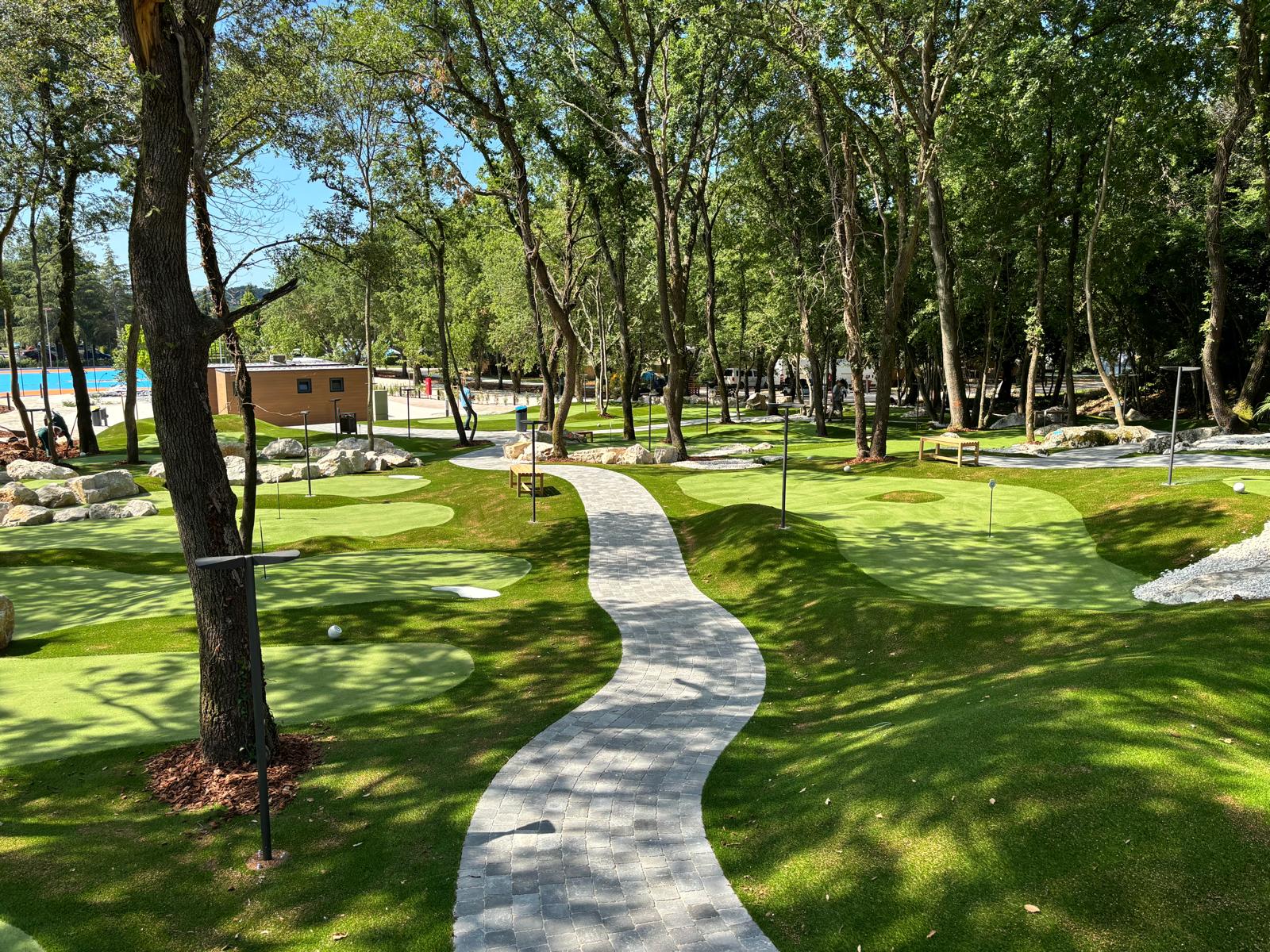 Mini golf Kamp Valkanela